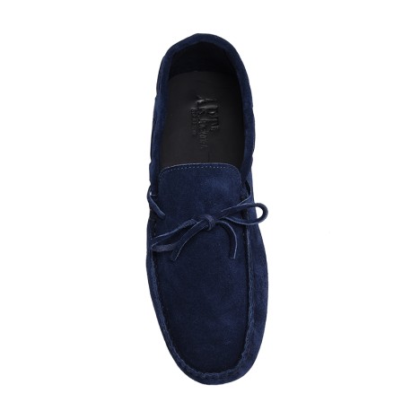 mocassino blu bambino