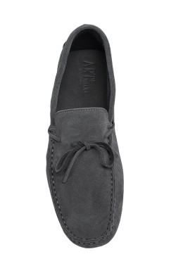 grey suede  Mocassin for children