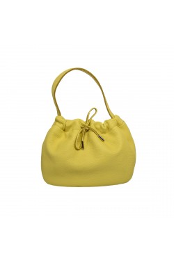 Yellow Calf Leather "Mini" Bag