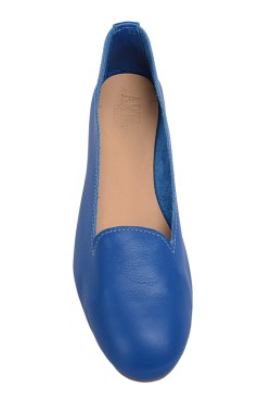 Entirely handmade jeans coloured slipper model for children