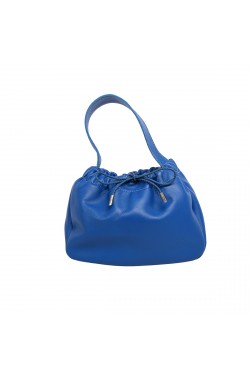 Jeans Cloured Calf Leather  "Mini" Bag
