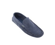 Mocassino scamosciato jeans