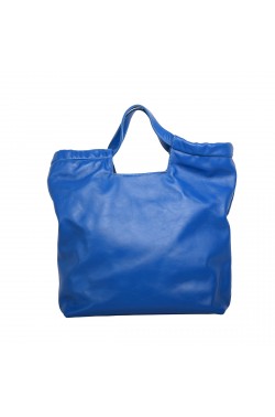 Borsa morbida color jeans