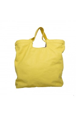 Borsa morbida color giallo