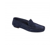 Mocassino donna colore blu