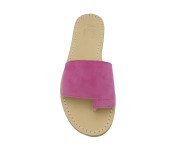 Pantofola infr. scamosciata color fucsia