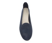 Pantofolina donna scamosciata blu