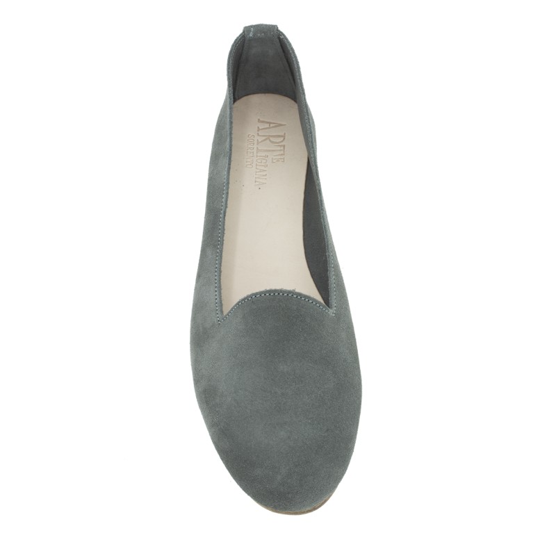 Grey Suede  Slipper for Women