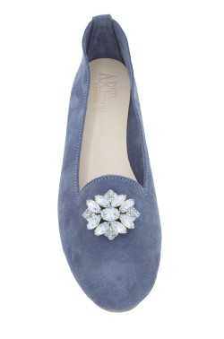 Jeans Suede "Queen"  Slipper for Women