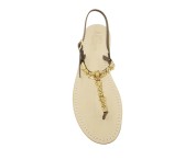bronze Coloured Jewel Sandal “Valentina”