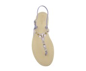 Wisteria Coloured Jewel Sandal “Valentina”