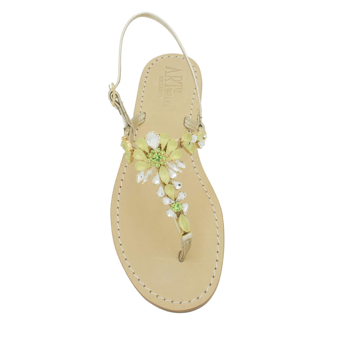 Sandali gioiello artigianali moda Sorrento, Capri, Positano