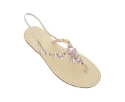 Sandali gioiello Olga color rosa cipria