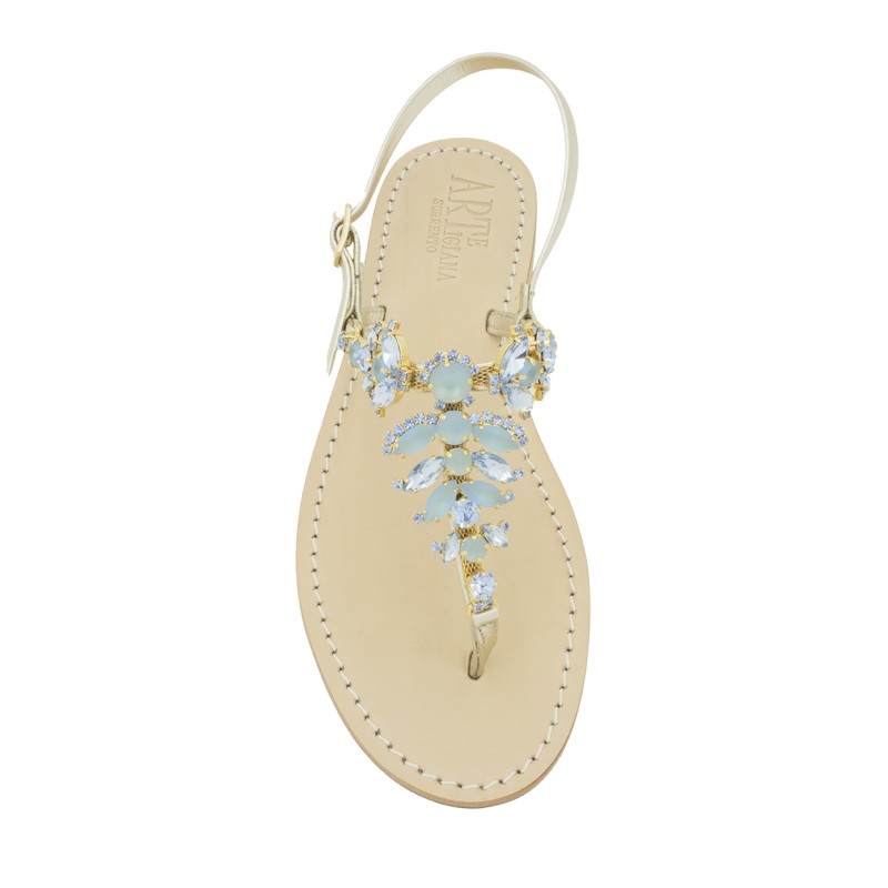 Sandali gioiello Olga color jeans