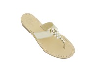 Platinum Coloured "Dea" Sandal color cry