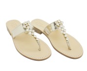 Platinum Coloured "Dea" Sandal color cry