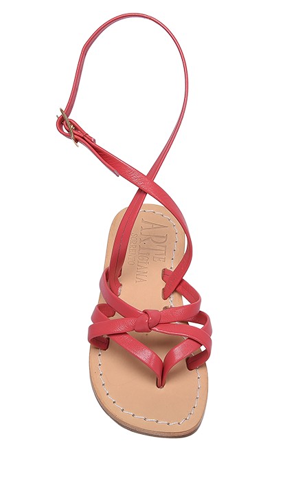 Handmade leather sandals Sorrento Capri and Positano fashion