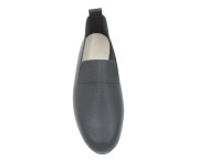 moccasin King hammered calf leather blue