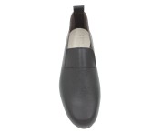 moccasin King hammered calf leather chocolate