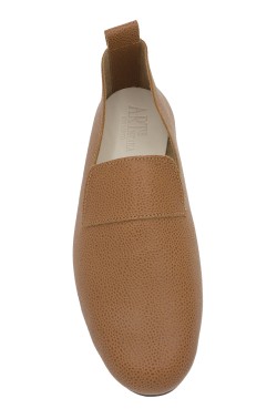 Moccasin "King" hammered calf leather