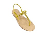 sandali gioiello Sole color giallo