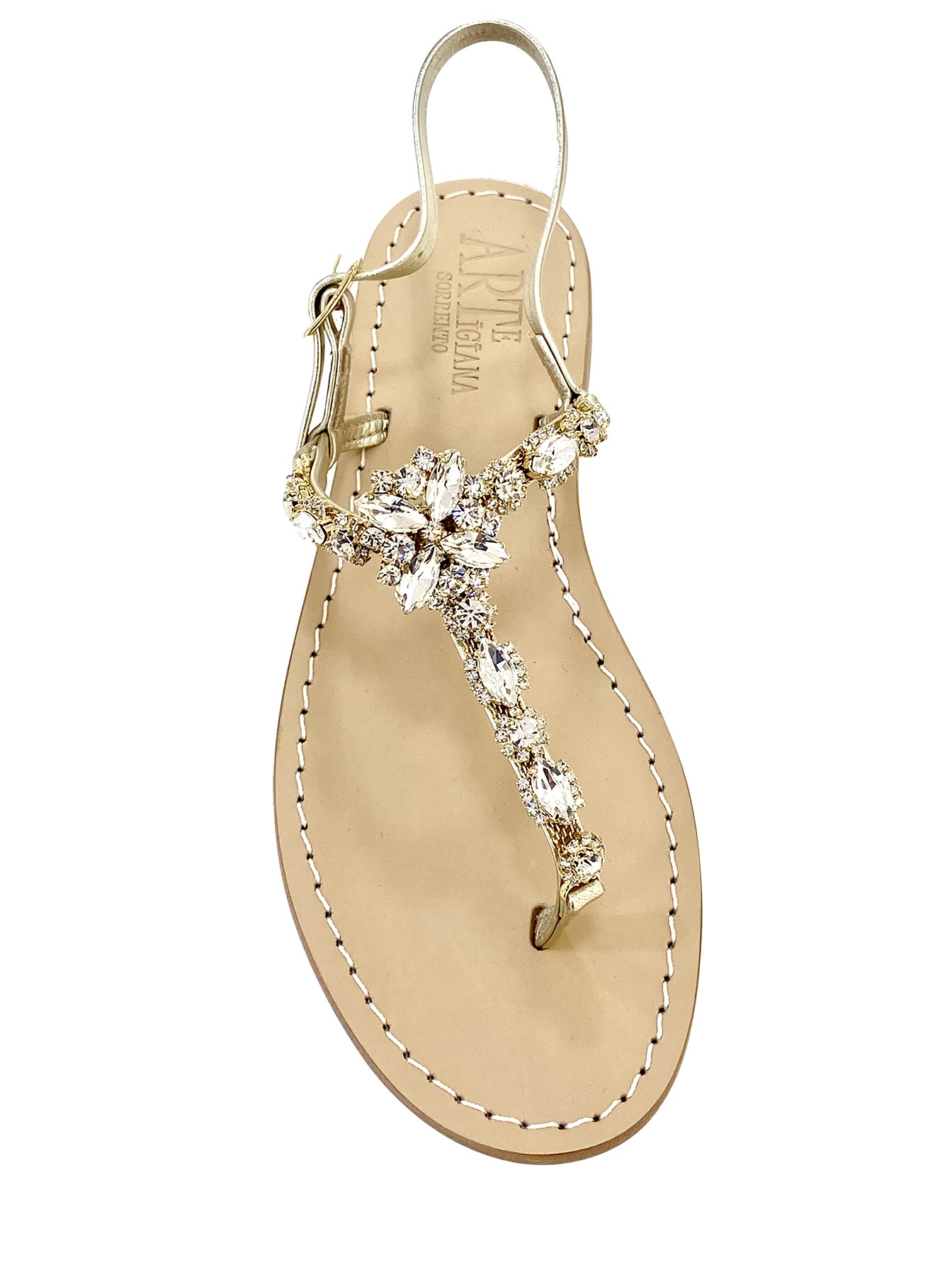 Sandali gioiello artigianali moda Sorrento Capri Positano