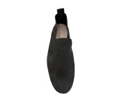 Moccasin "King" suede calf leather chocolate