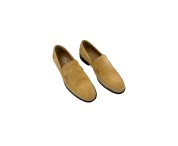 Scarpa college liscia scamosciata beige