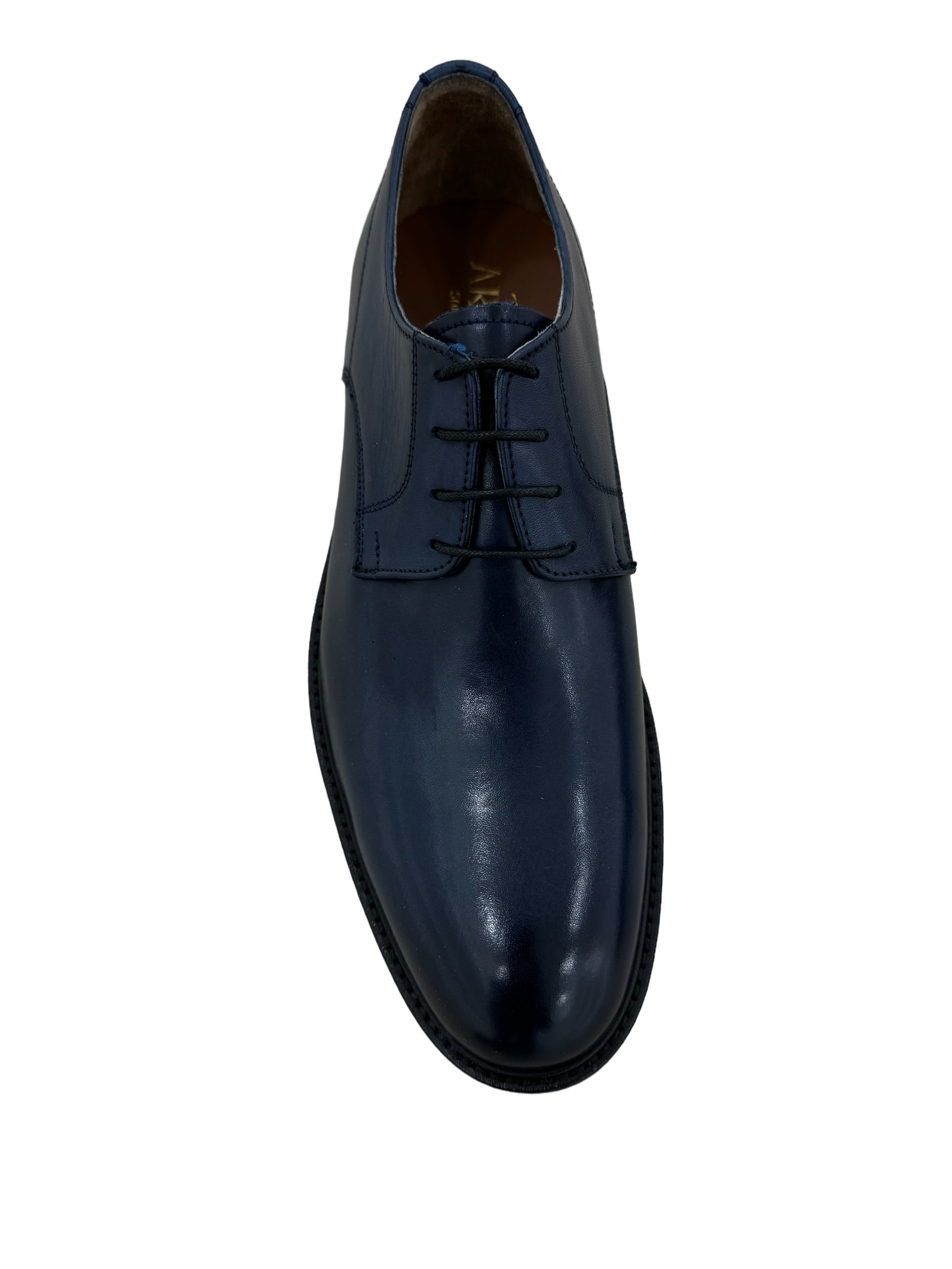 Overland Renaldo Blue Suede Derby Shoes Mens EU 45 US 11.5 Lavorazione Artigiana Lavorazione Artigiana Shoes In Men main image 2