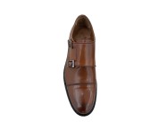 Scarpa classica con fibbie modello derby color blu
