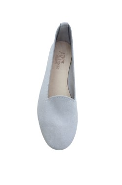 Pantofolina donna scamosciata beige