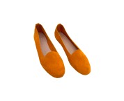 Pantofolina donna scamosciata beige