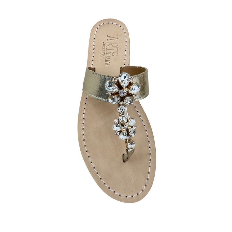 Platinum Coloured "Camilla" Sandal