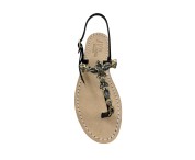 Sandali gioiello alessia color platino