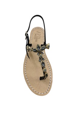 Sandali gioiello Patty color Nero