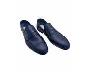 Moccasin "King" suede calf leather chocolate