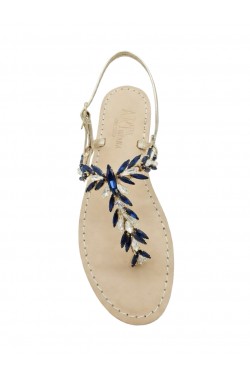 Sandali gioiello Mia blu