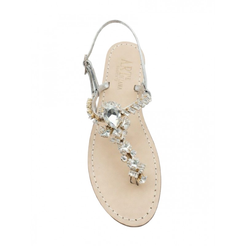 Sandali gioiello alessia colore naturale