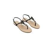 Sandali gioiello alessia color platino