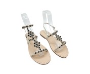 Fumo  Coloured "Gaia" Sandal with Ankle Bandage