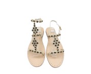 Fumo  Coloured "Gaia" Sandal with Ankle Bandage