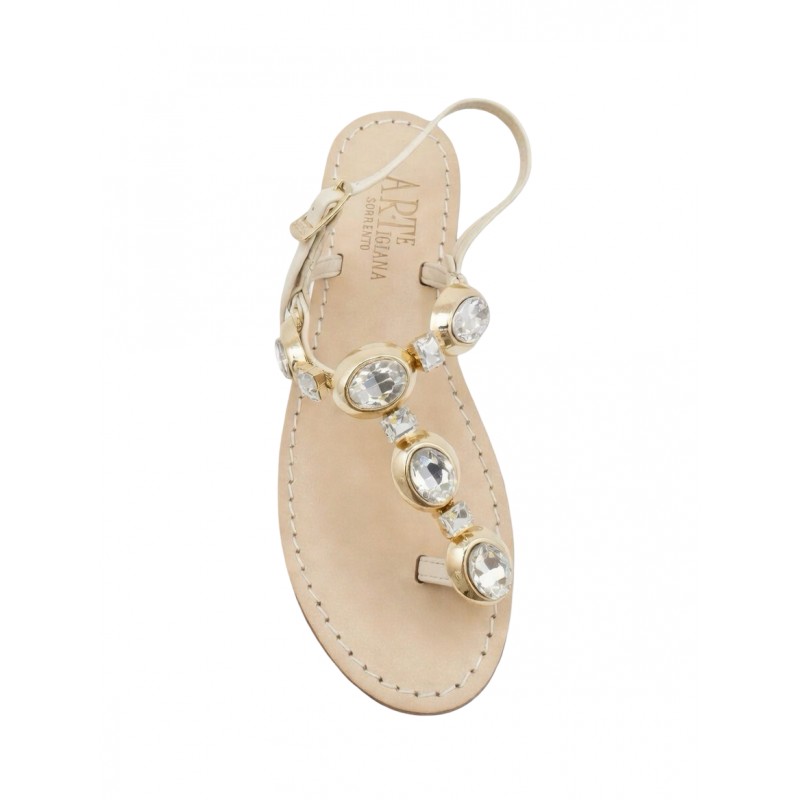 Sandali gioiello debora colore naturale