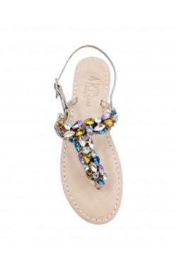 Sandali gioiello Federica colore multicolor