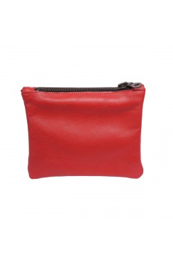 Red Natural Calf Leather Hold Evertything Case
