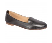 Pantofolina per bambina color nero fumo
