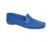 Mocassino bambina color jeans