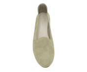 Pantofolina donna scamosciata beige