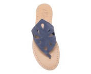 Jeans Coloured  Suede "Rosanna" Sandal