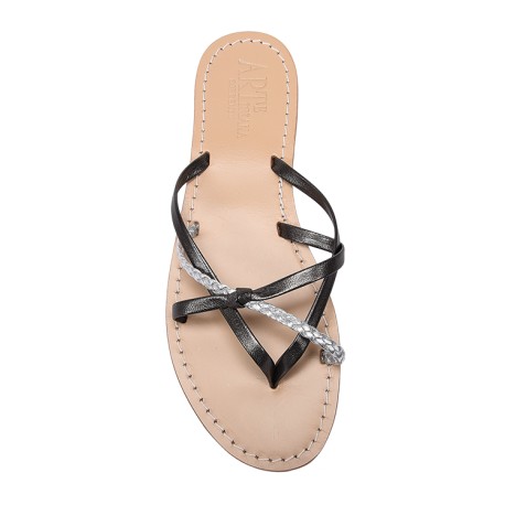 Handmade leather sandals fashion Sorrento, Capri, Positano