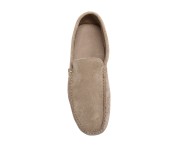 Mocassino scamosciato beige